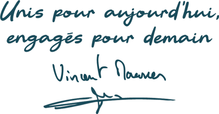 Unis pour aujourd'hui, engagés pour demain