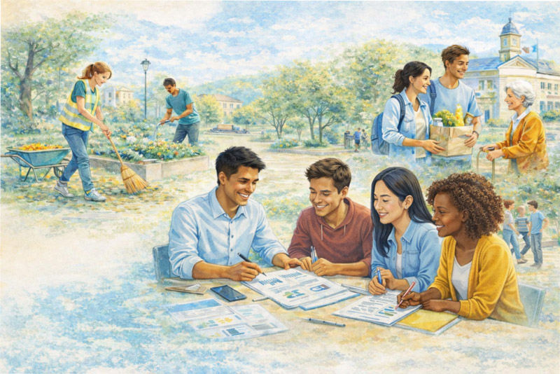 Contrat municipal etudiant