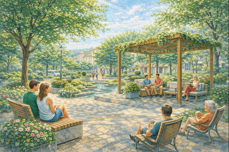 Vegetalisation Vals-les-Bains